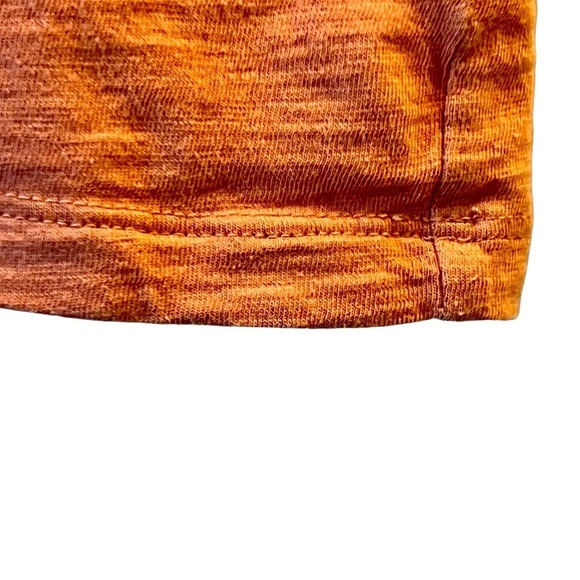 gap T-Shirt V-Neck Orange Sz XXL - Picture 2 of 6